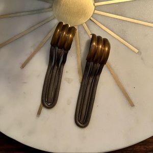 Vintage clip on earrings